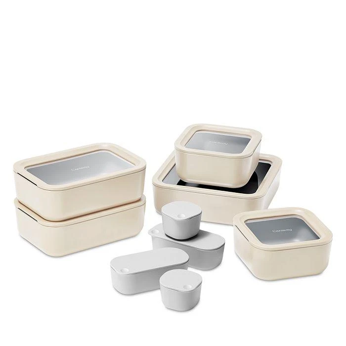 商品Caraway|14-Piece Ceramic Coated Glass Food Storage Set,价格¥1855,第1张图片