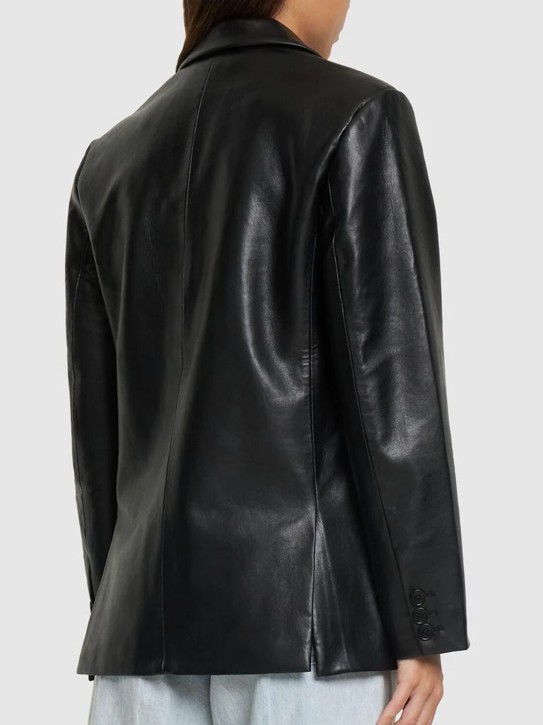 商品ANINE BING|Classic Faux Leather Blazer,价格¥3814,第3张图片详细描述