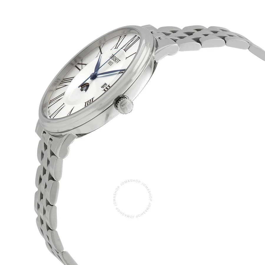 商品Tissot|Carson Moon Phase Quartz Silver Dial Men's Watch T1224231103300,价格¥2186,第2张图片详细描述