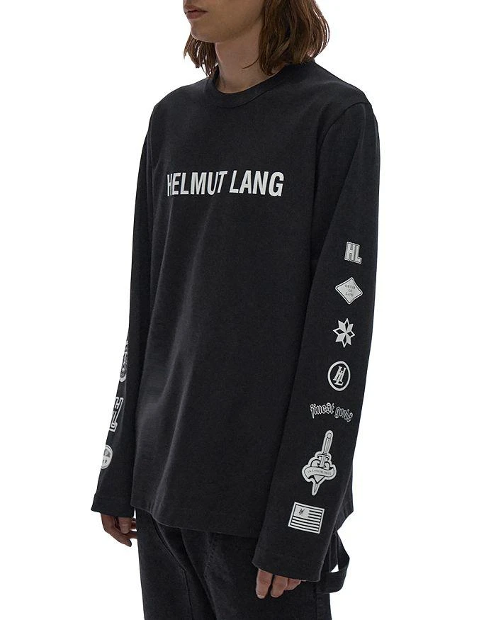 商品Helmut Lang|Societas 1 Long Sleeve Logo Tee,价格¥1022,第4张图片详细描述