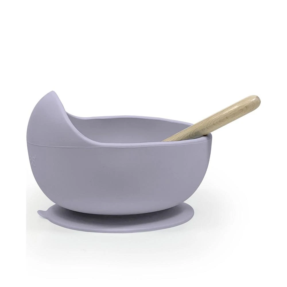 商品Kushies|Baby Boys or Baby Girls Siliscoop Silicone Feeding Bowl and Spoon, 2 Piece Set,价格¥187,第3张图片详细描述