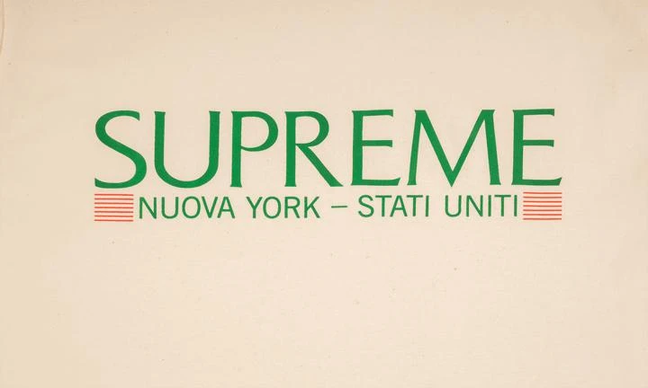商品Supreme|Supreme Nuova York Tee,价格¥1159,第4张图片详细描述