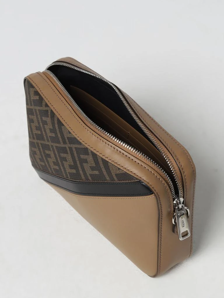 商品Fendi|Fendi Diagonal bag in coated cotton and leather,价格¥5905,第4张图片详细描述