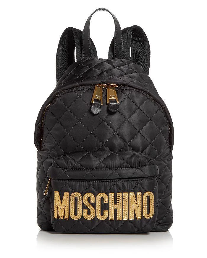 商品Moschino|Quilted Nylon Backpack,价格¥4992,第1张图片