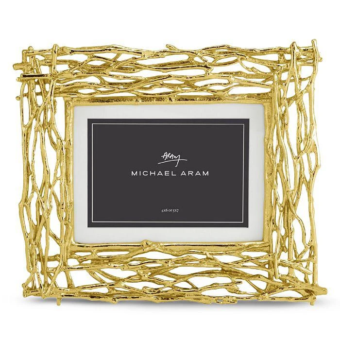 商品Michael Aram|Gold-Tone Twig Frame, 7" x 5",价格¥967,第1张图片详细描述