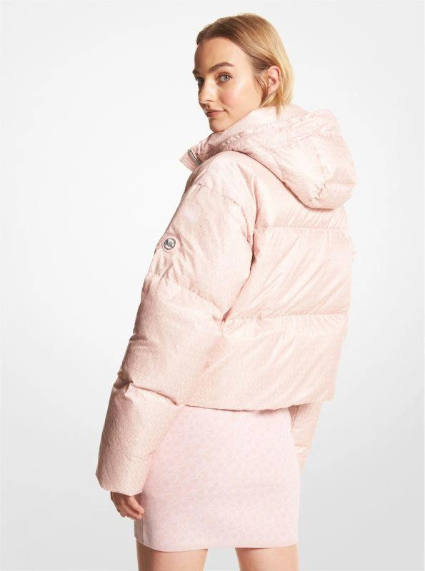 商品Michael Kors|Cropped Logo Quilted Puffer Jacket,价格¥1112,第2张图片详细描述