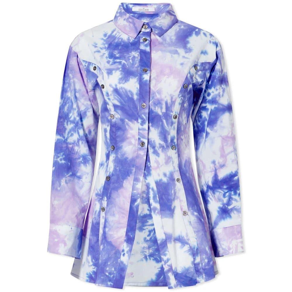 商品Rokh|Rokh Multi Button Tie Die Shirt,价格¥876,第1张图片