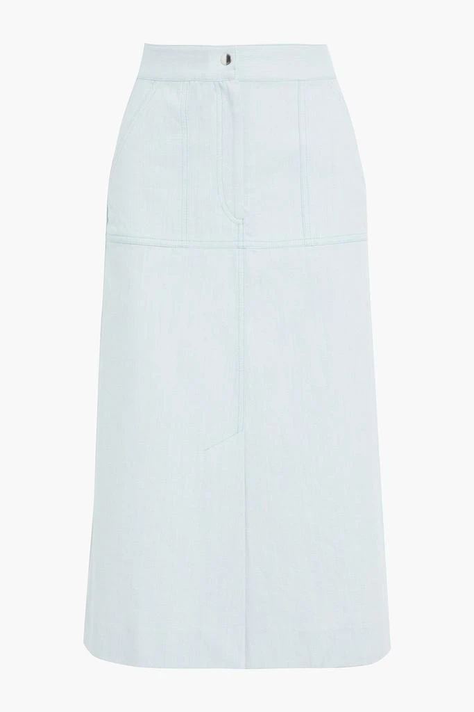 商品IRIS & INK|Adelaide denim midi skirt,价格¥424,第2张图片详细描述