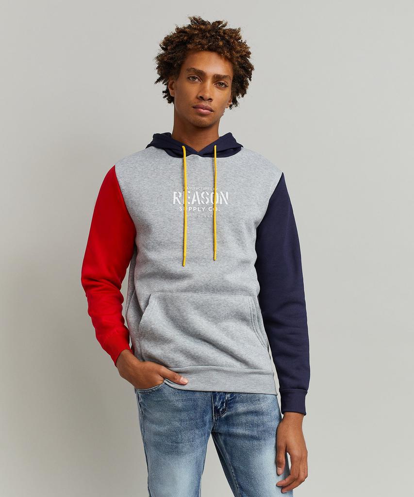 Kevin Color Block Logo Hoodie商品第1张图片规格展示