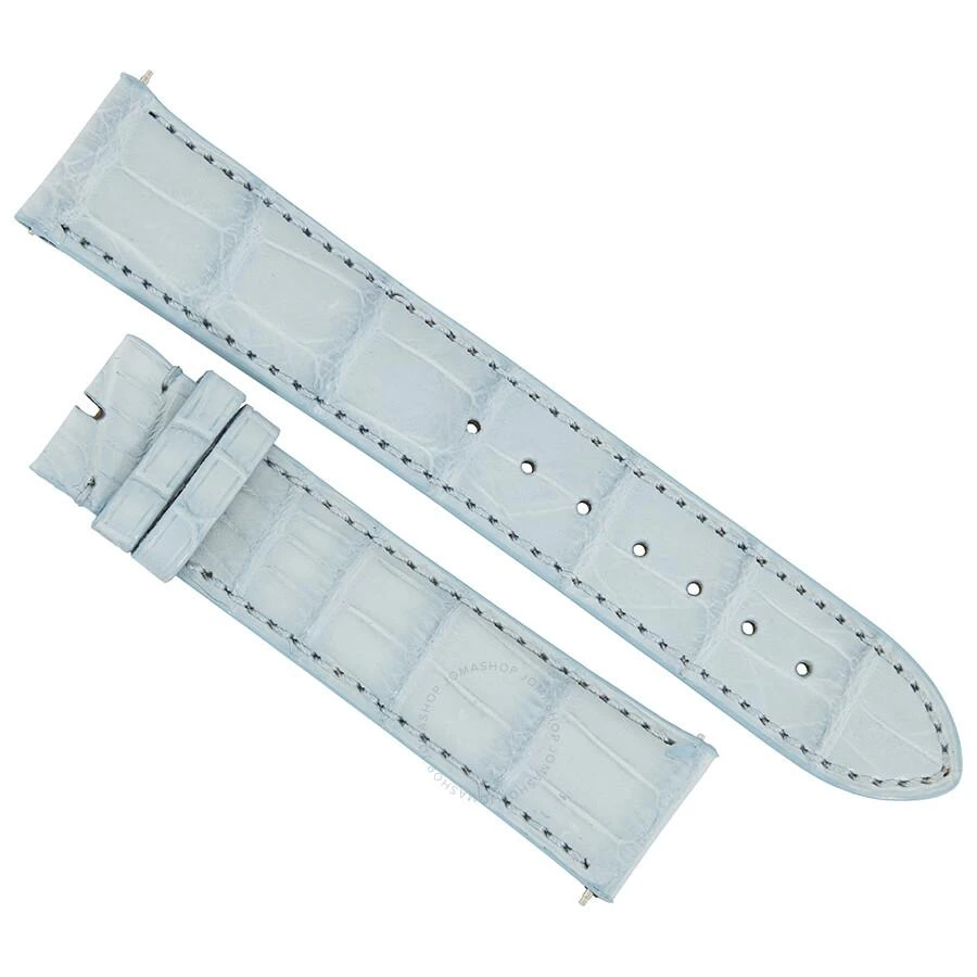 商品Hadley Roma|Baby Blue 20 MM Alligator Leather Strap,价格¥112,第1张图片