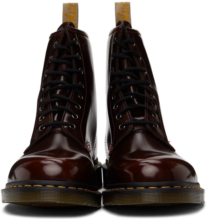 商品Dr. Martens|Red Vegan 1460 Lace-Up Boots,价格¥1234,第2张图片详细描述