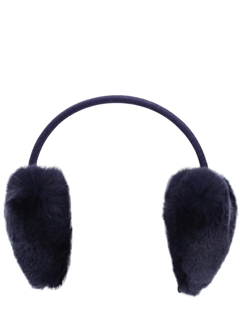 商品Yves Salomon|Wool & Cashmere Earmuffs W/ Fur,价格¥208,第1张图片