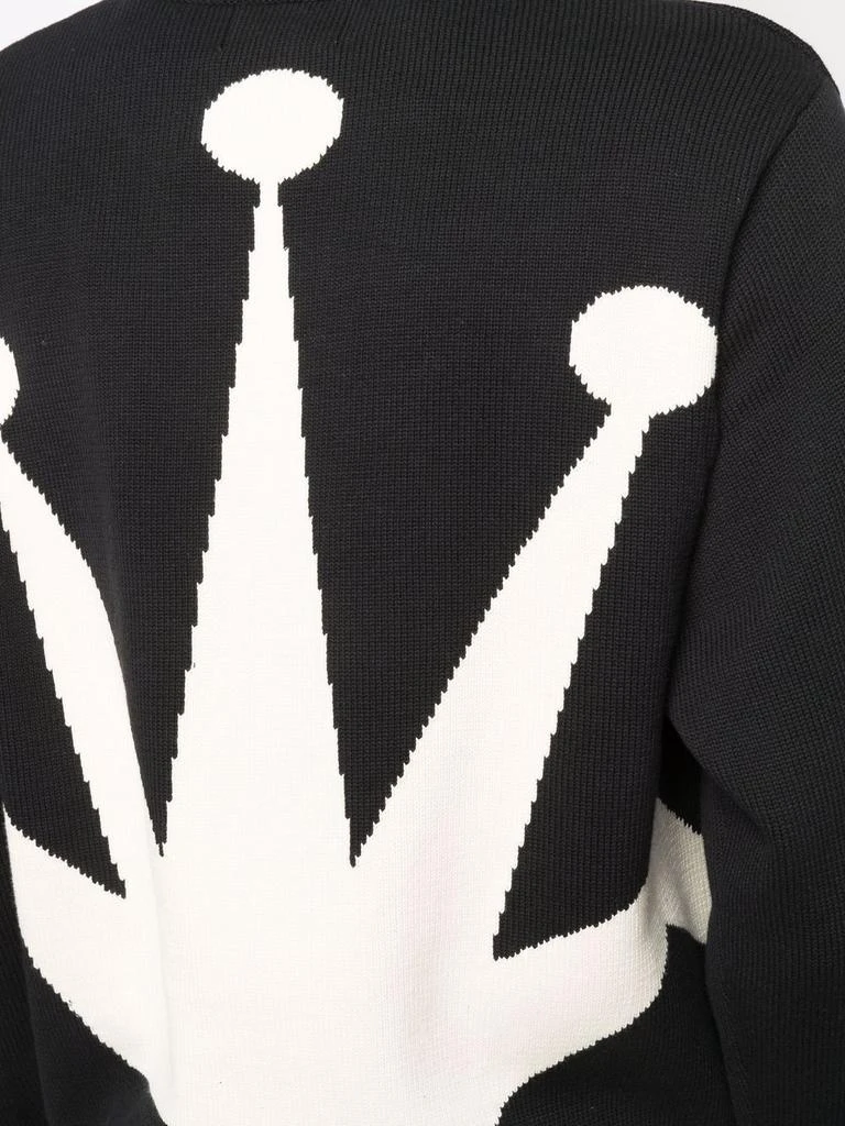 商品STUSSY|STUSSY - Cotton Crown Print Sweatshirt,价格¥1220,第2张图片详细描述