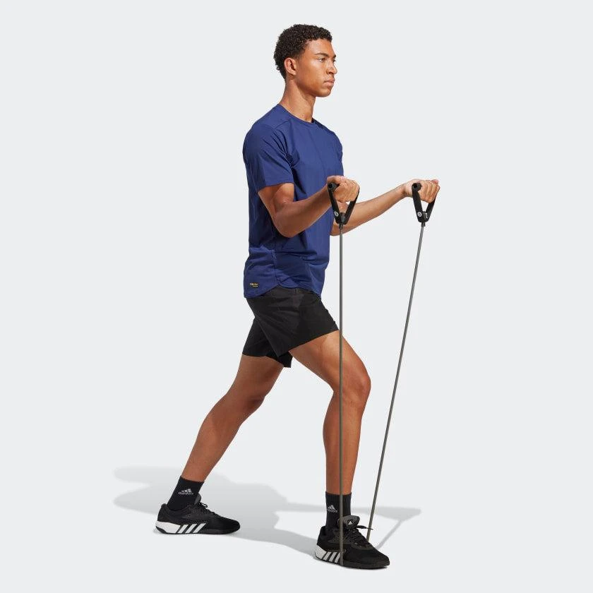 商品Adidas|Men's adidas Designed for Training CORDURA Workout Tee,价格¥192,第5张图片详细描述