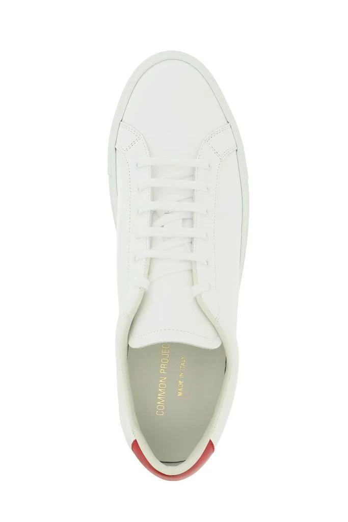 商品Common Projects|RETRO LOW LEATHER SNEAKERS,价格¥1952,第3张图片详细描述