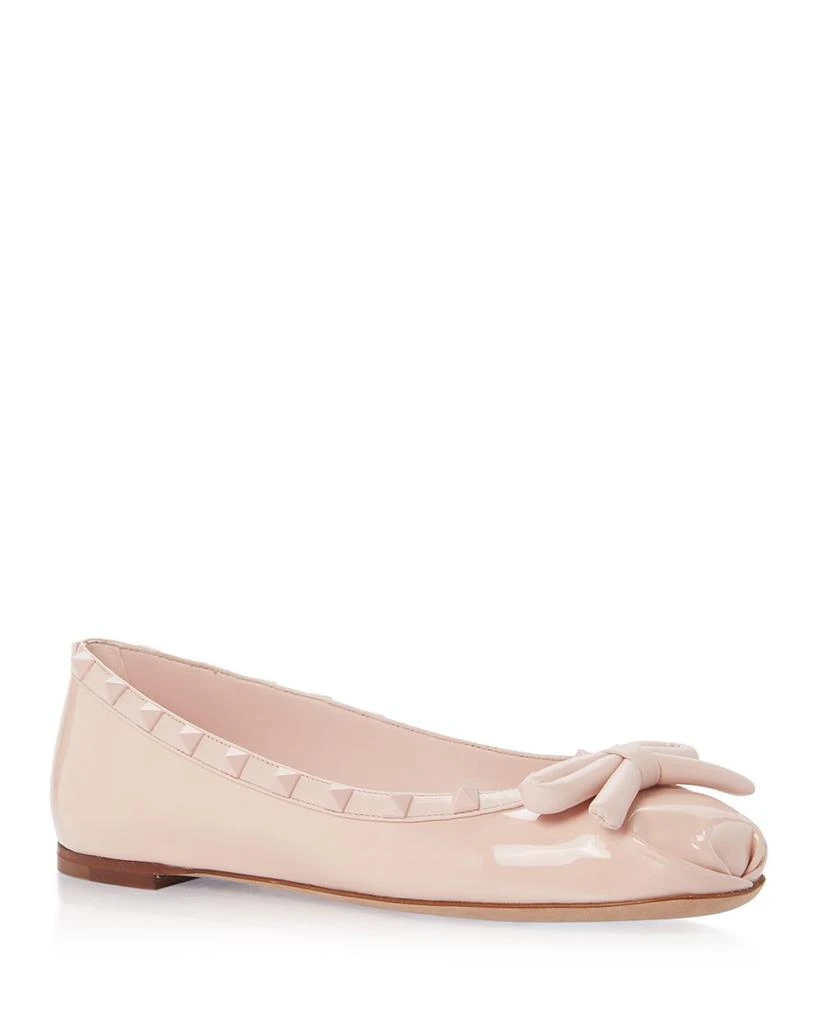 商品Valentino|Women's Rockstud Ballet Flats,价格¥3956,第1张图片