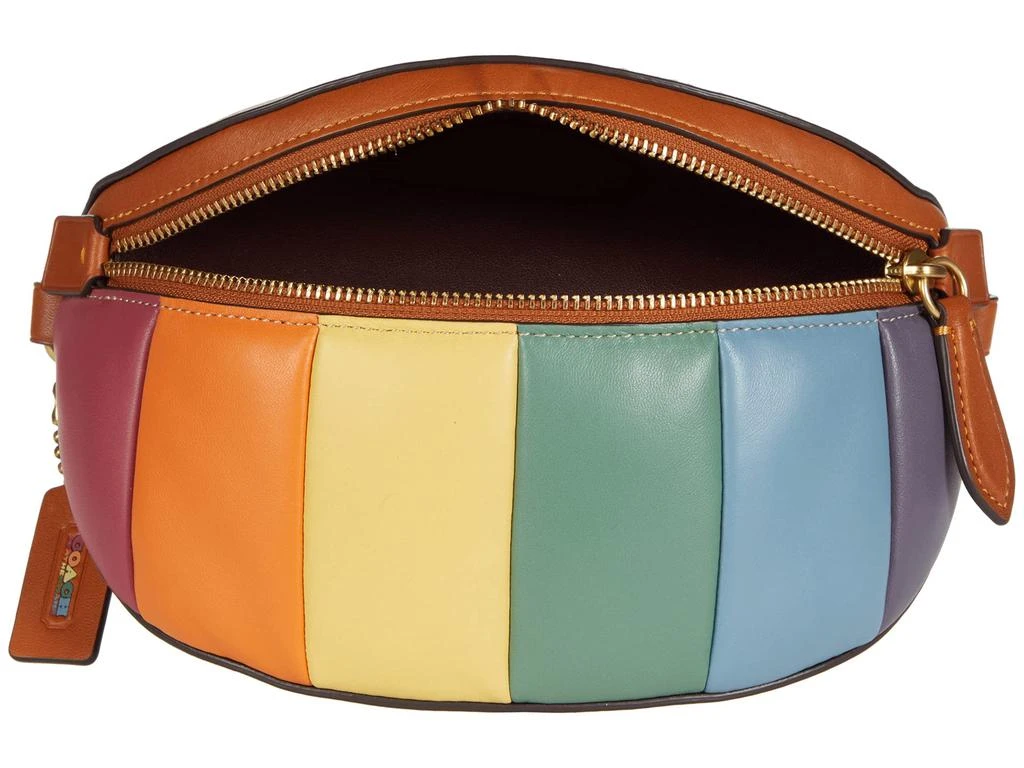商品Coach|Pride Rainbow Puffy Quilted Chain Belt Bag,价格¥771,第3张图片详细描述