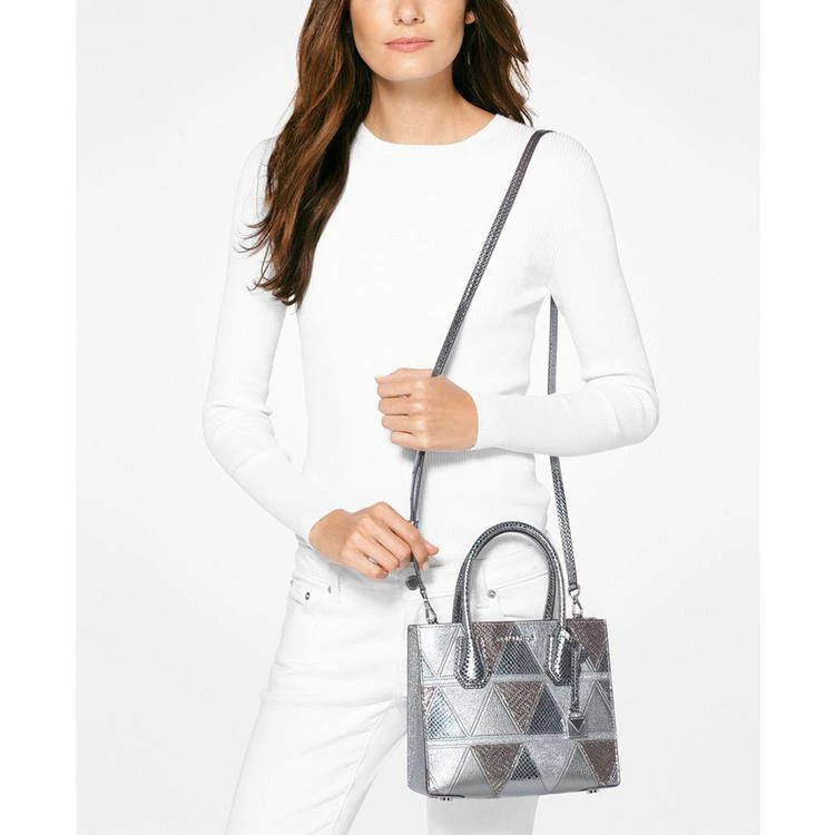 商品Michael Kors|Mercer 金属中号手袋,价格¥1235,第2张图片详细描述