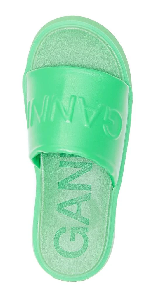 商品Ganni|Ganni Sporty Slide Sandals,价格¥1260,第4张图片详细描述
