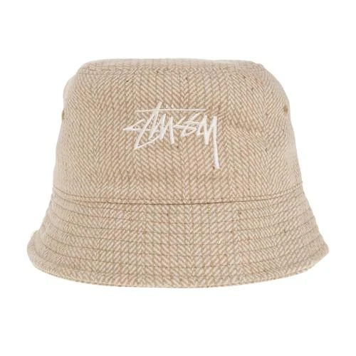 商品STUSSY|【特惠8.7折】包邮包税【预售7天发货】 STUSSY 男士 渔夫帽 徽标渔夫帽  STS27AH7BEI,价格¥836,第1张图片