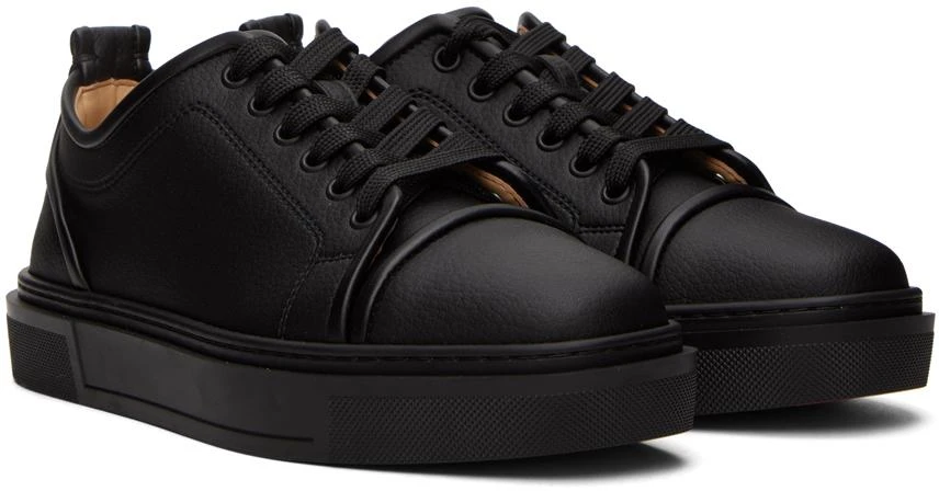 商品Christian Louboutin|Black Adolon Junior Sneaker,价格¥7215,第4张图片详细描述