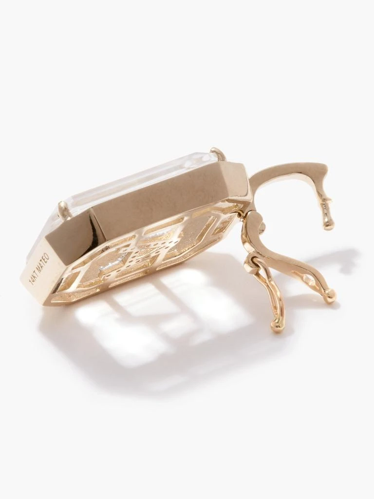 商品MATEO|Diamond & 14kt gold alphabet charm A-Z,价格¥27713,第3张图片详细描述