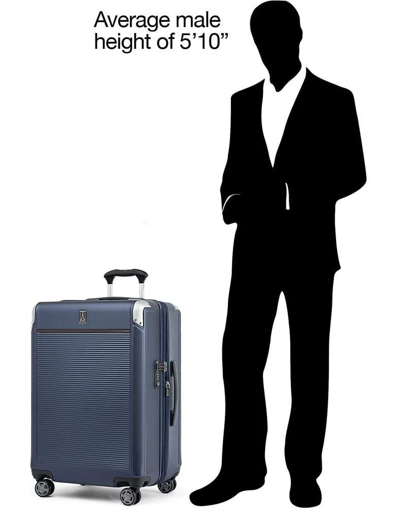 Platinum Elite Hardside Expandable Checked- Medium 25-Inch Spinner 商品