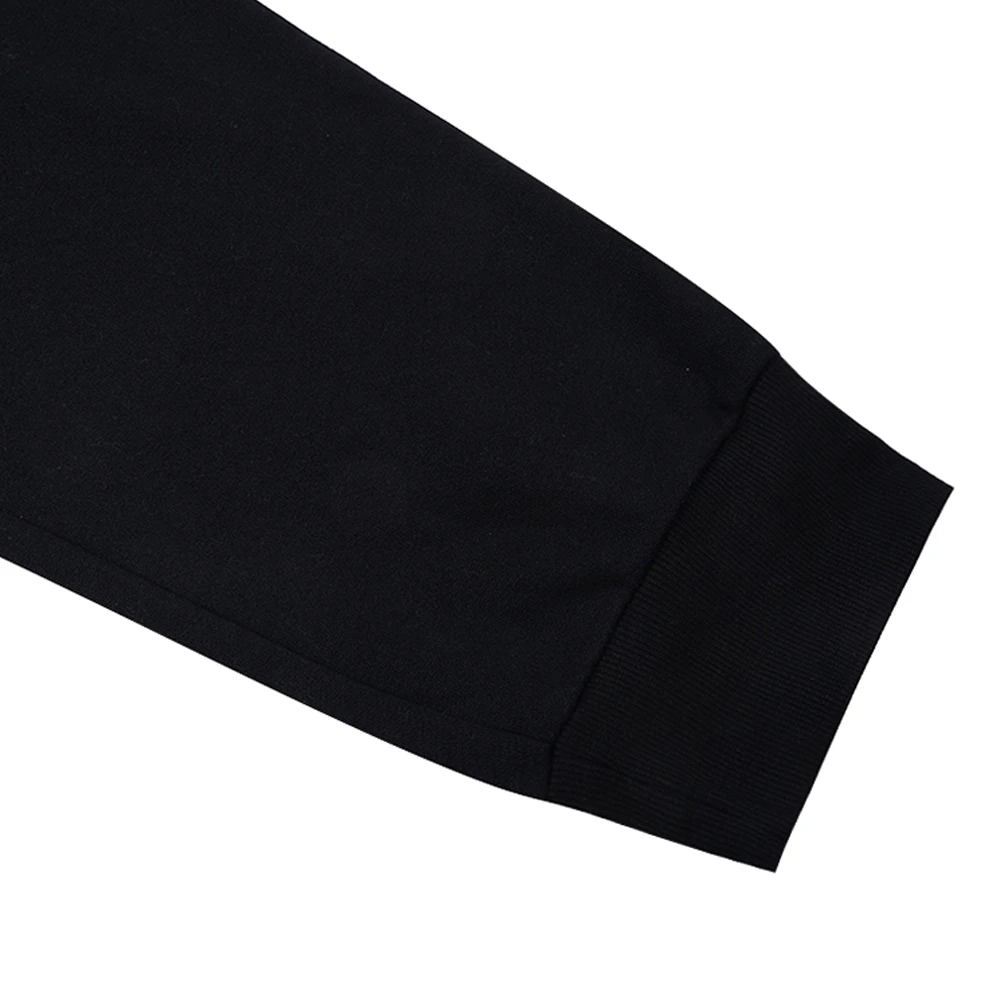 Champion 男士黑色小logo纯色加绒运动裤 athletics线 P1022-549314-003 商品