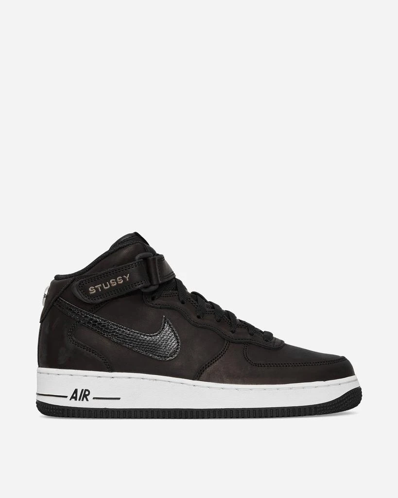 商品NIKE|Stüssy Air Force 1 Mid Sneakers Black,价格¥651,第1张图片