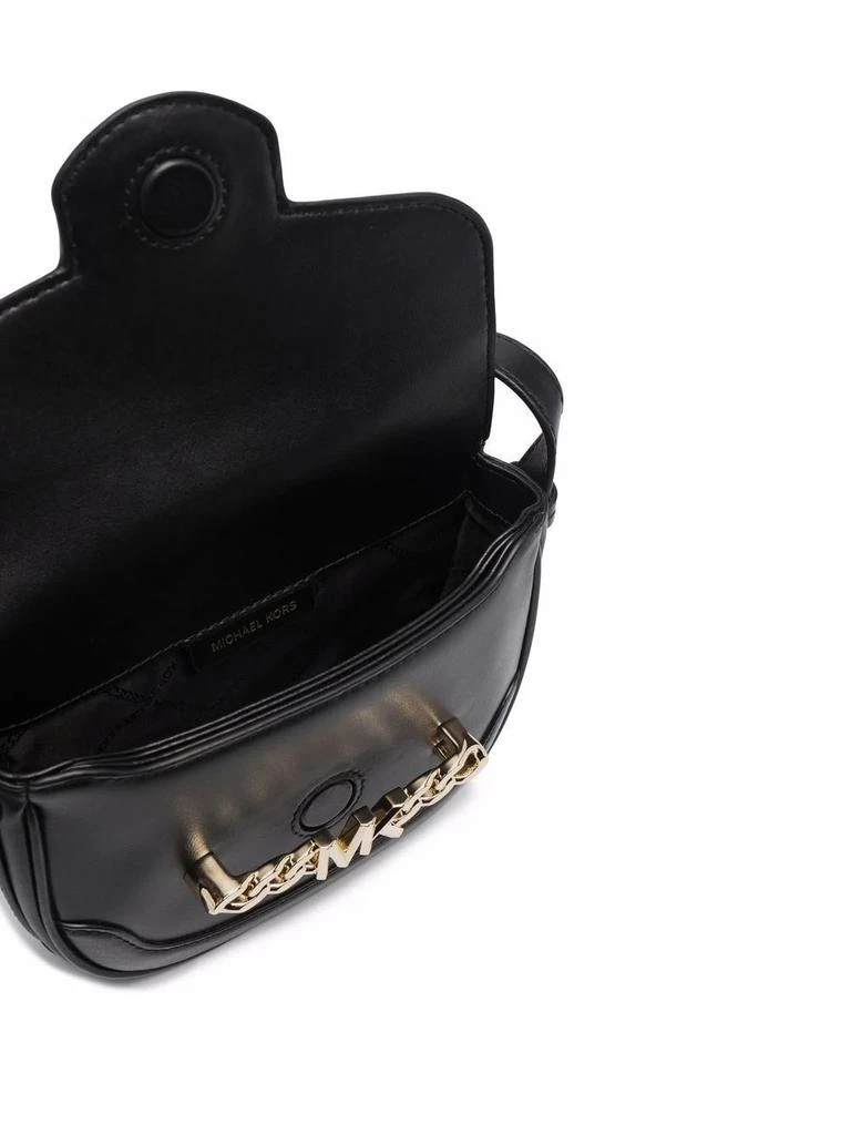 商品Michael Kors|Michael kors women's black leather shoulder bag,价格¥2988,第4张图片详细描述