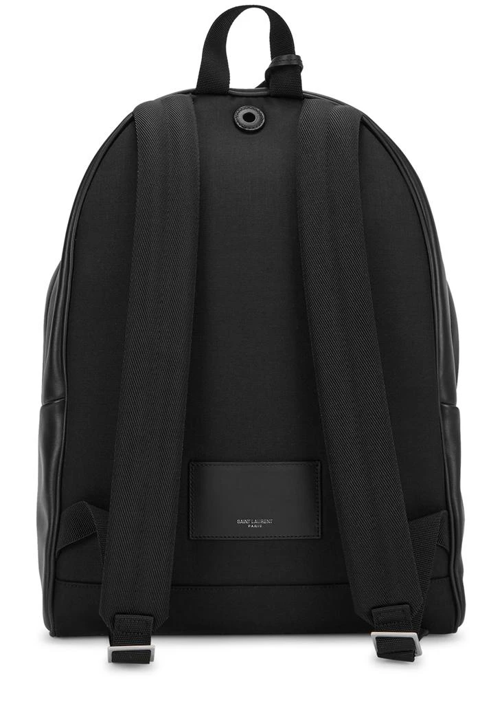 商品Yves Saint Laurent|City black leather backpack,价格¥9341,第2张图片详细描述