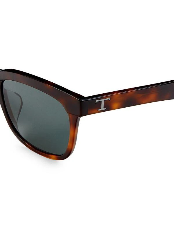 商品Tod's|55MM Rectangle Sunglasses,价格¥644,第3张图片详细描述