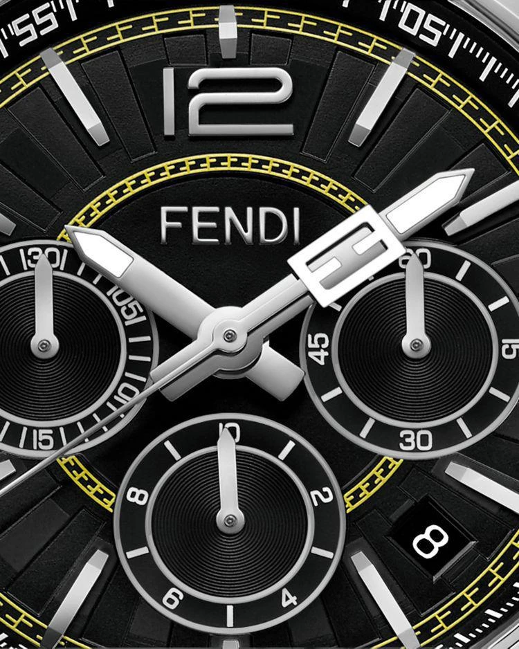商品Fendi|Momento Chronograph, 46mm,价格¥9344,第2张图片详细描述