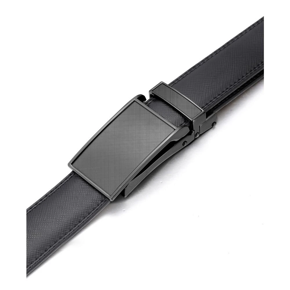 商品Mio Marino|Men's Linxx Designer Ratchet Leather Belt,价格¥187,第4张图片详细描述