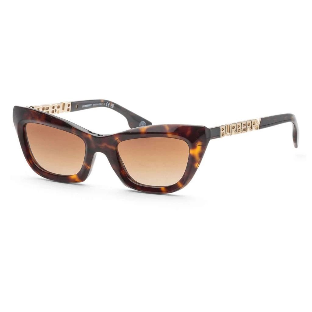 商品Burberry|Burberry Women's Brown Cat-Eye Sunglasses,价格¥883,第1张图片