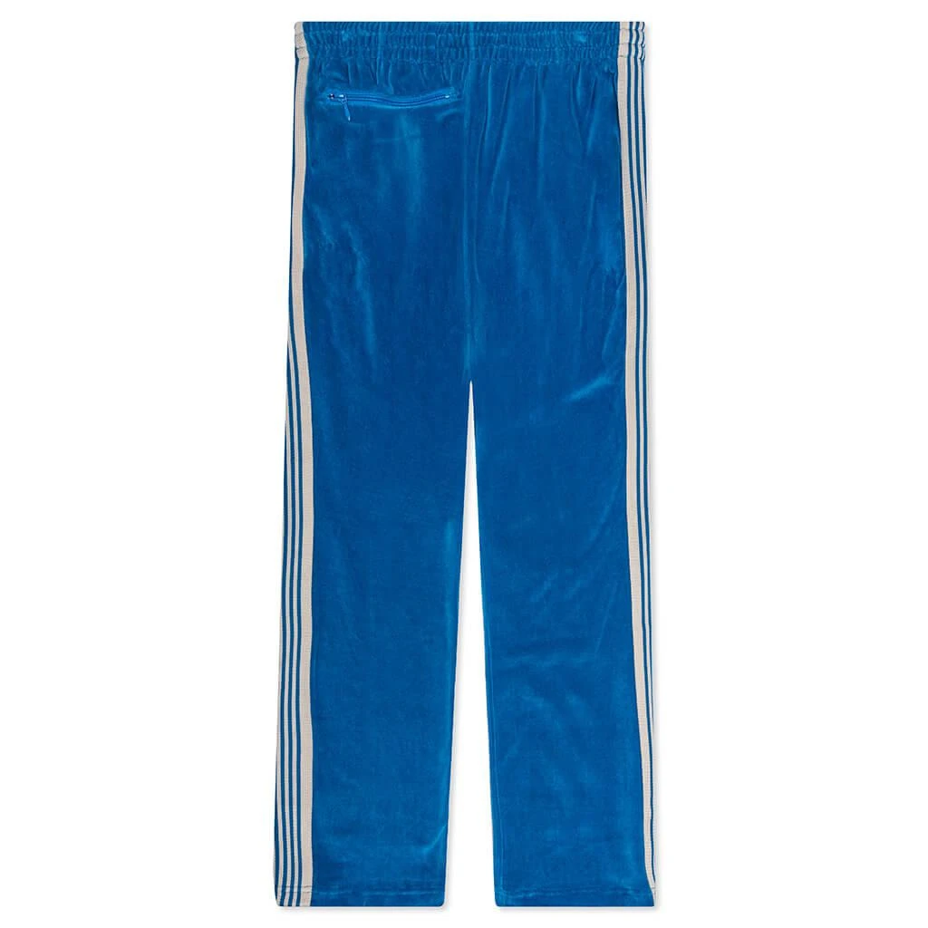 商品Needles|Needles Velour Narrow Track Pant - Blue,价格¥1231,第2张图片详细描述