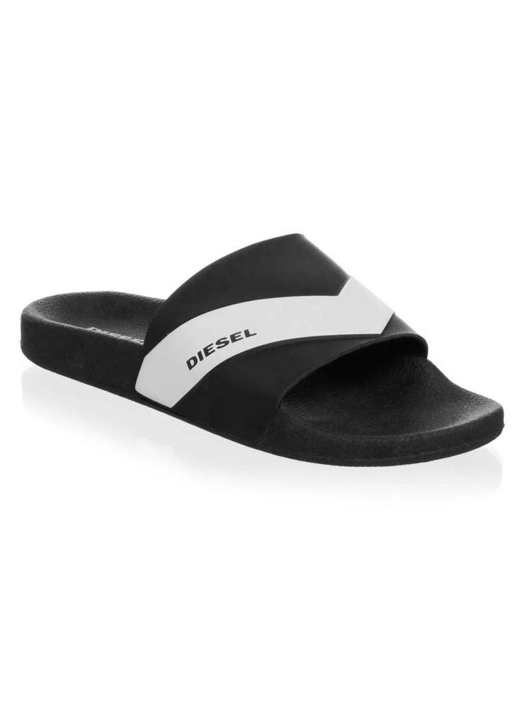 商品Diesel|Aloha Slide Sandals,价格¥376,第2张图片详细描述