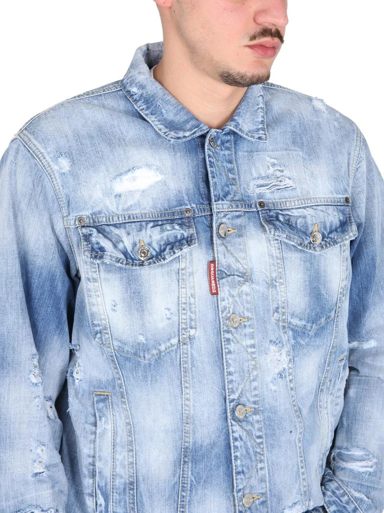 商品DSQUARED2|Dsquared2 Delave Denim Jacket,价格¥6734,第4张图片详细描述