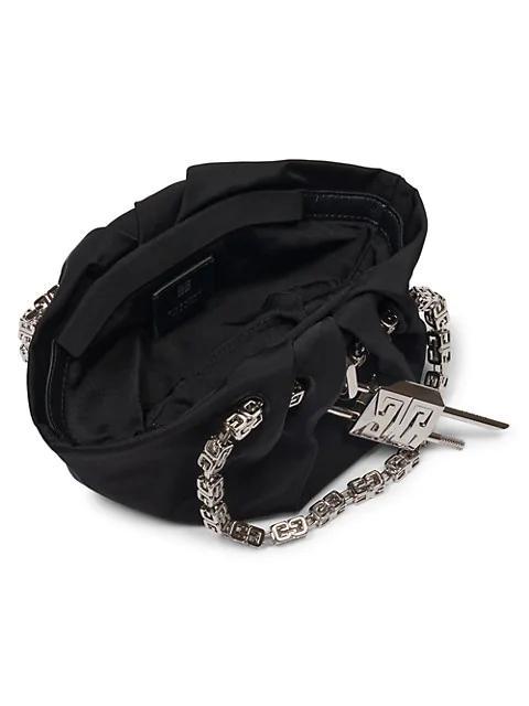 商品Givenchy|Mini Kenny Satin Top Handle Bag,价格¥12611,第5张图片详细描述