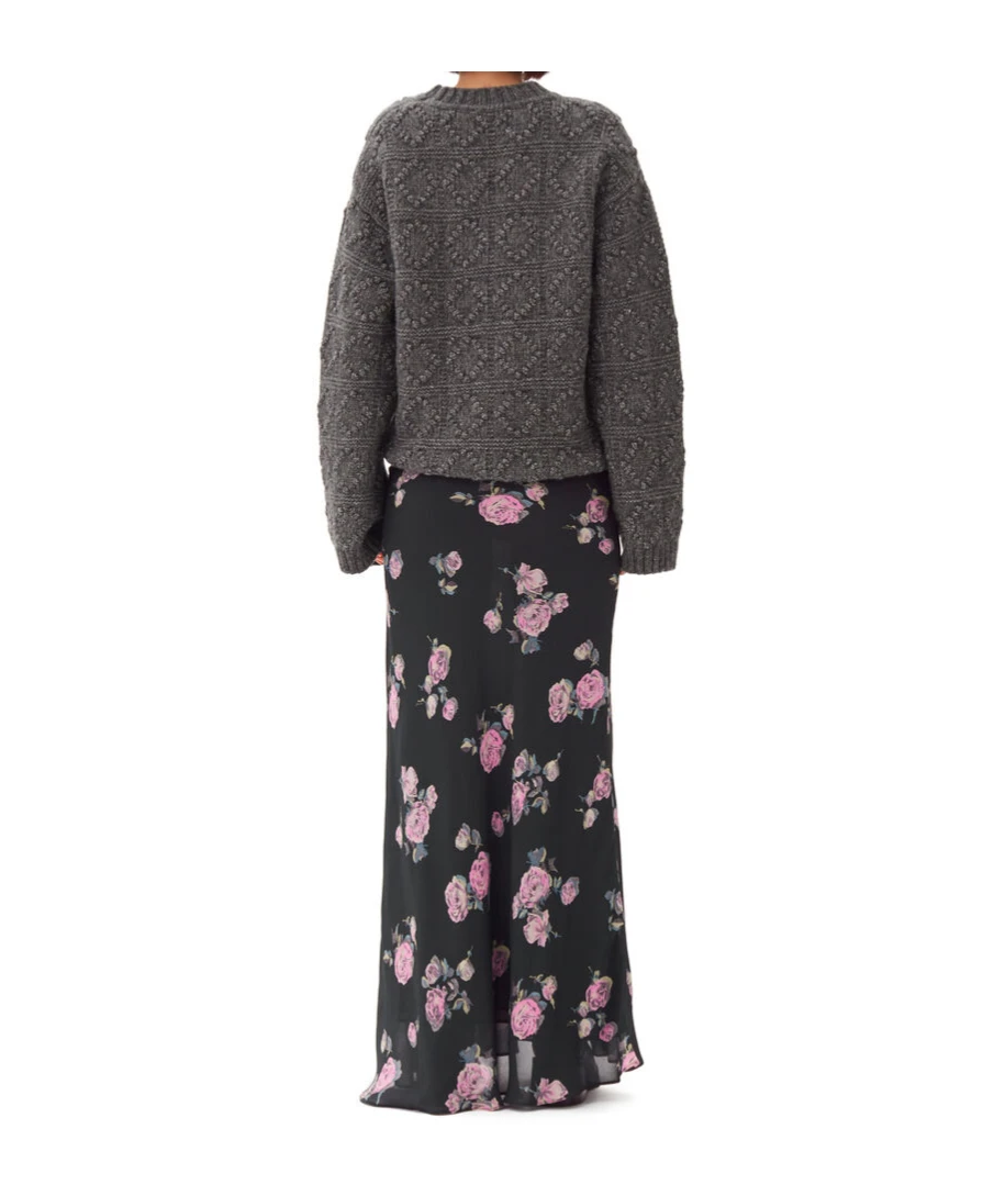 商品【商品预售7天】 Ganni|Ganni 女士半身裙 F9505771 黑色,价格¥1780,第6张图片详细描述