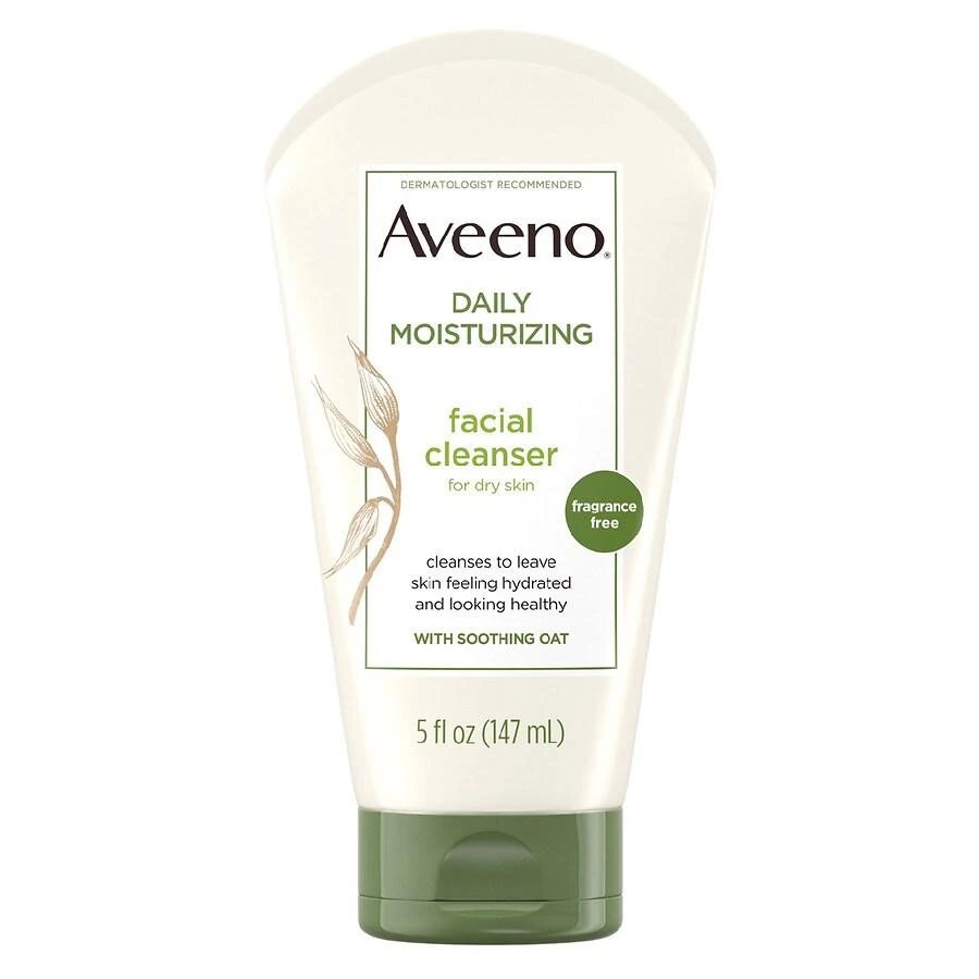 商品Aveeno|Daily Moisturizing Facial Cleanser With Soothing Oat,价格¥60,第1张图片