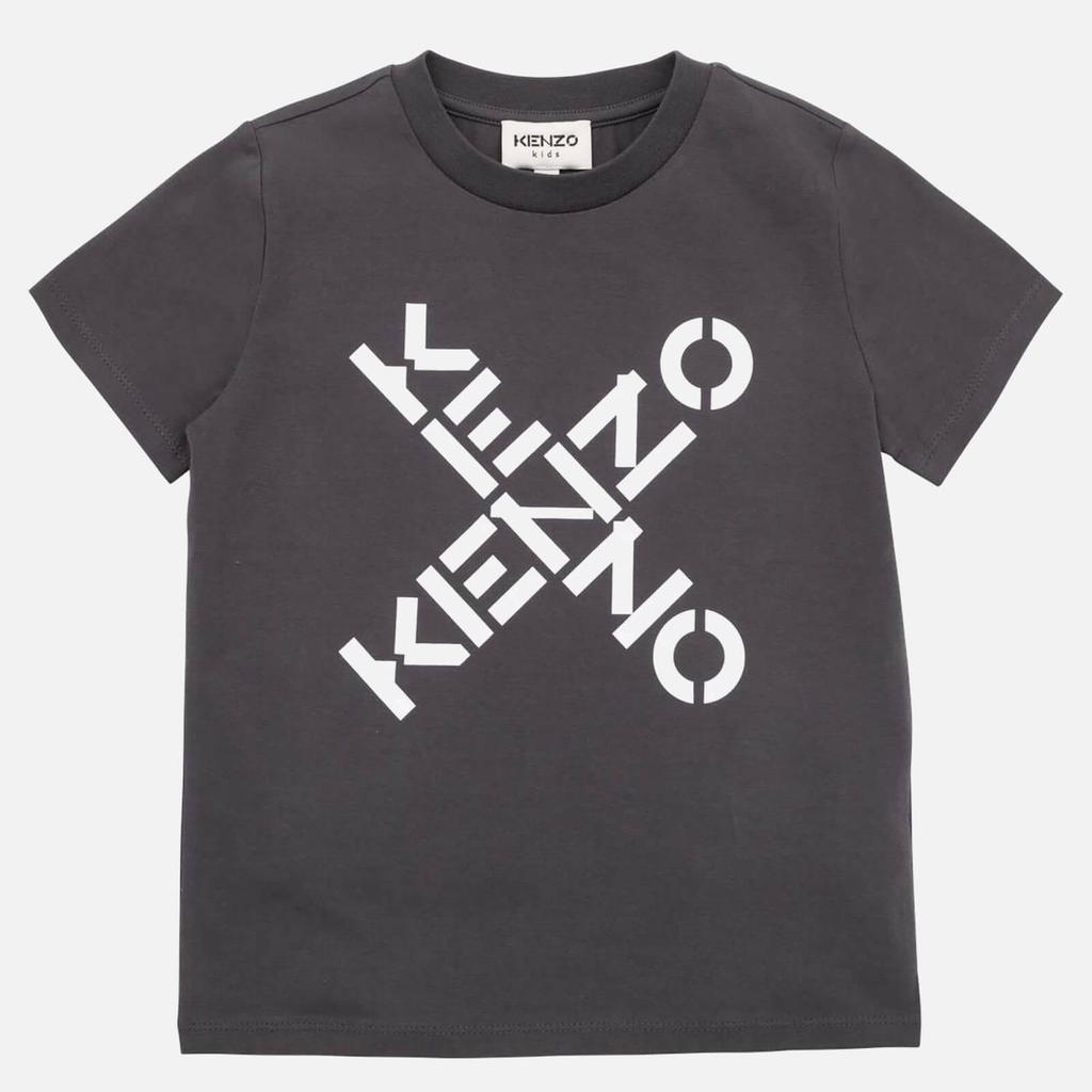 KENZO Boys' Logo-Print Cotton-Blend Jersey T-Shirt商品第1张图片规格展示