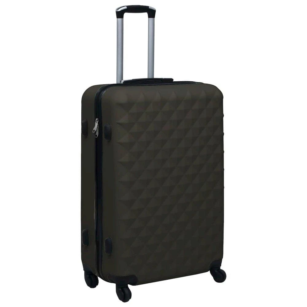 商品vidaXL|Hardcase Trolley Set 3 pcs Anthracite ABS,价格¥1572,第2张图片详细描述