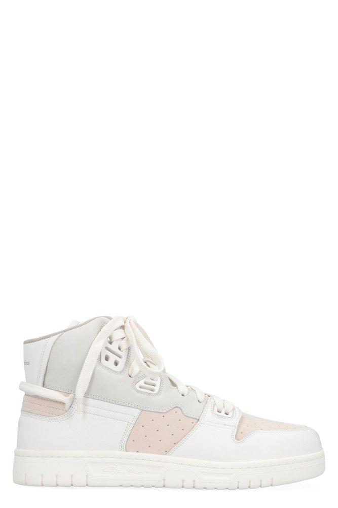 Acne Studios Round Toe High-Top Sneakers商品第1张图片规格展示