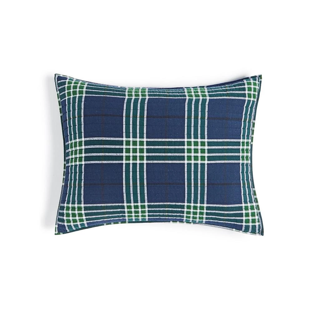 商品Martha Stewart|CLOSEOUT! Blackwatch Sham, Standard, Created For Macy's,价格¥156,第1张图片