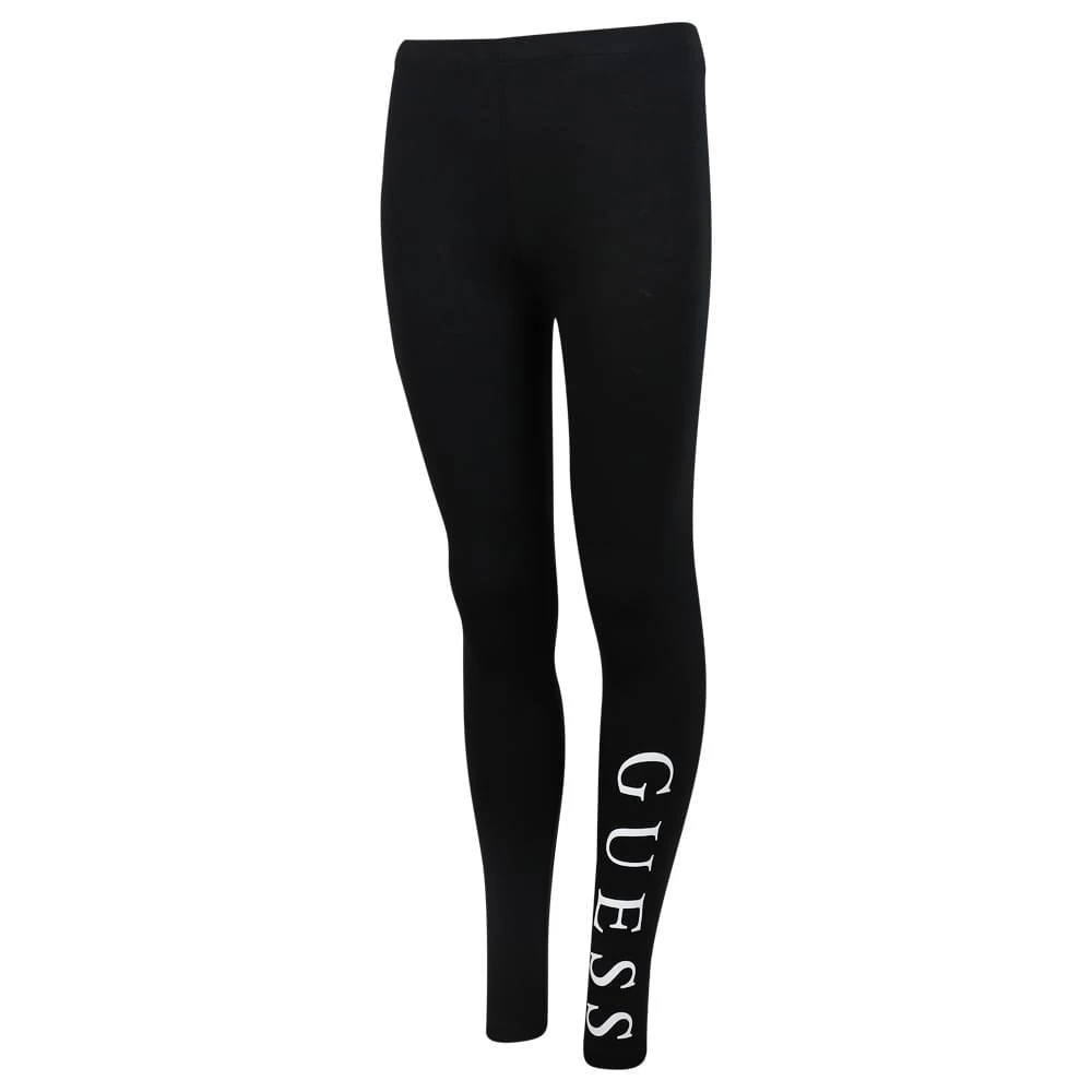 商品GUESS|Black Large Logo Leggings,价格¥79,第4张图片详细描述