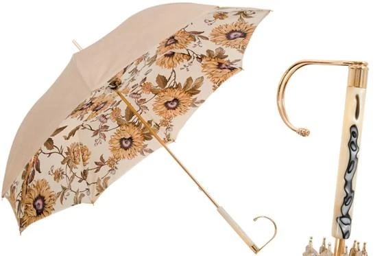 商品PASOTTI|Pasotti 葩莎帝 吉拉索里伞面 奢华手柄 晴雨伞,价格¥3650,第1张图片