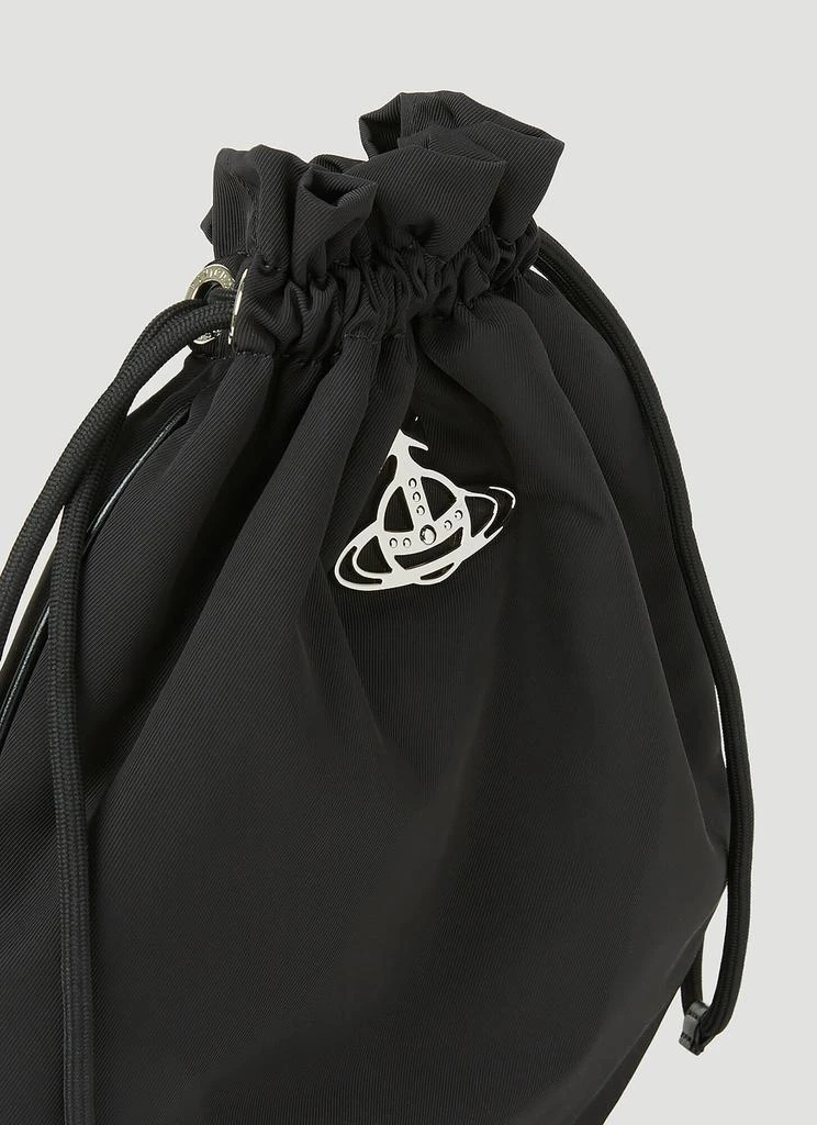 商品Vivienne Westwood|Re Nylon Drawstring Pouch Bag,价格¥2813,第4张图片详细描述