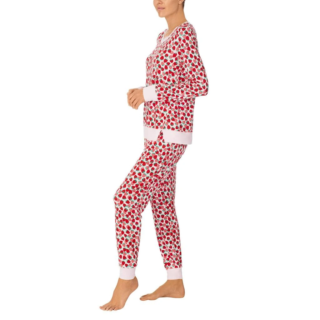 商品Kate Spade|Long Sleeve Joggers PJ Set,价格¥358,第2张图片详细描述