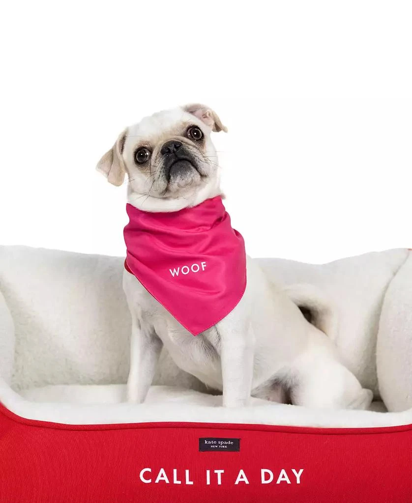 商品Kate Spade|Small Red and Pink Dog Bandana,价格¥87,第2张图片详细描述